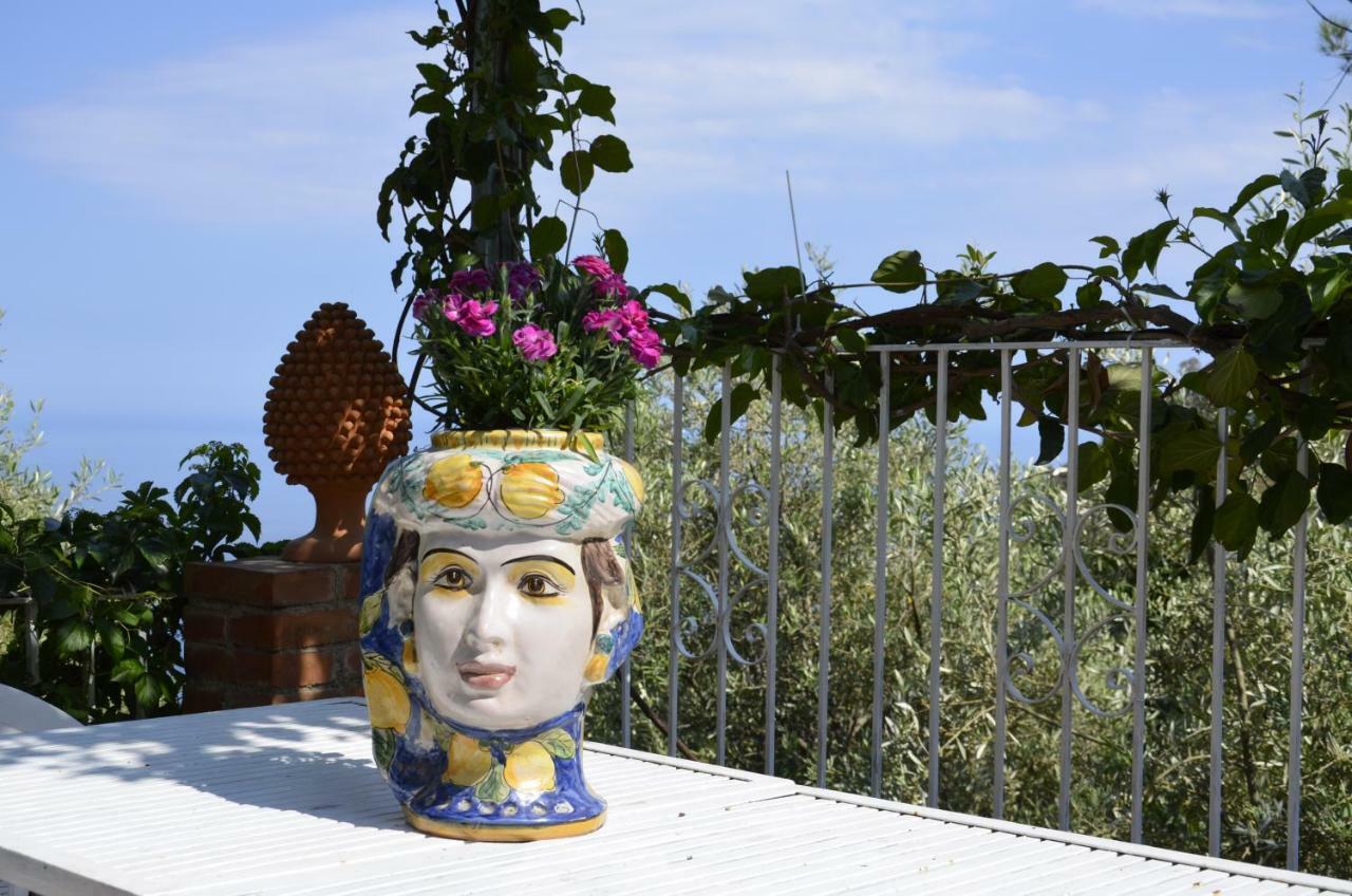 Casa Il Faro Villa Con Piscina Castelmola Eksteriør bilde